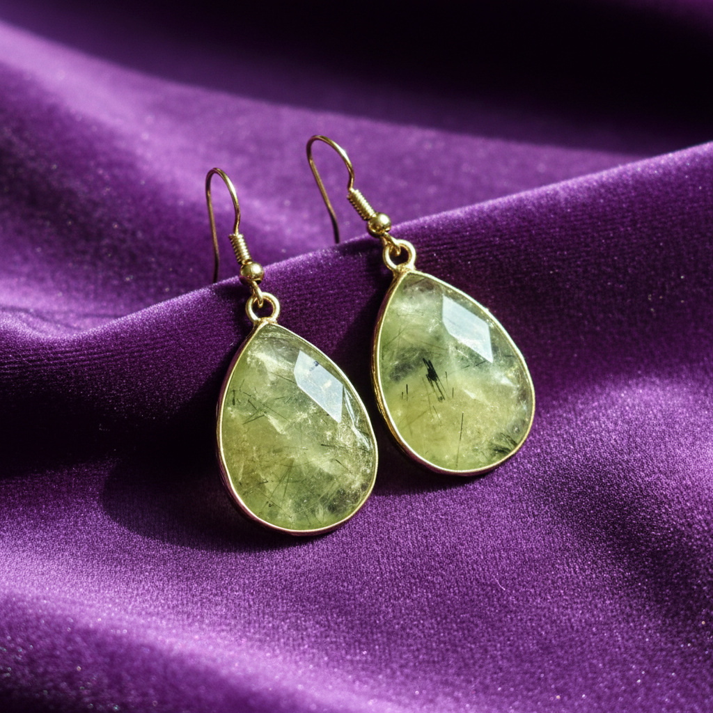 Stone Drop Earrings