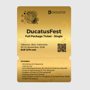 DucatusFest 2026 Bali - Full Package (Single) Accommodation