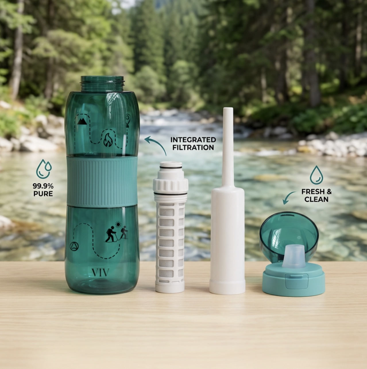Filter Only - for VIV waterbottle